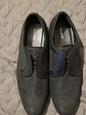 ALDO Men’s Black Dress Slip-On Shoes